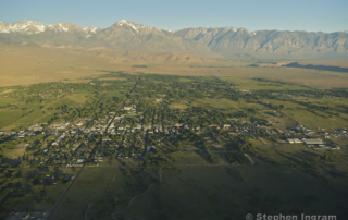 Aerial Photography Owens Valley