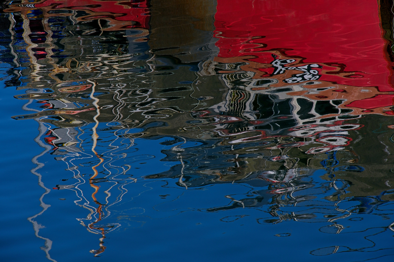 Stromness Harbor reflections
